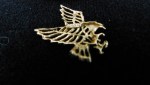 10k gold eagle pendant bk b